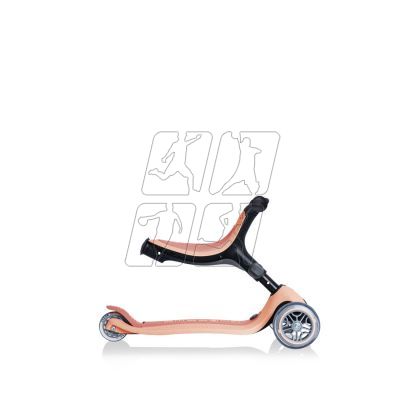 6. Hulajnoga jeździk rowerek Globber Go-Up Foldable Plus ECOlogic Peach 694-506