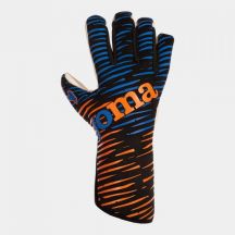 GK PANTHER GOALKEEPER GLOVES BLUE ORANGE BLACK