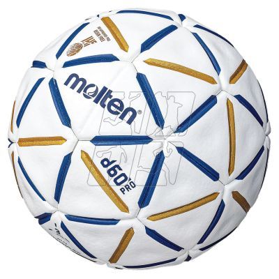 2. Piłka ręczna Molten d60 Pro IHF H2D5000-BW