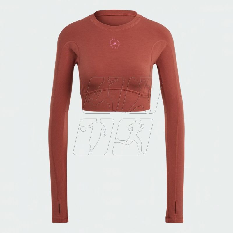 Koszulka adidas by Stella McCartney Truestrengh Crop Longsleeve Top W HR2196