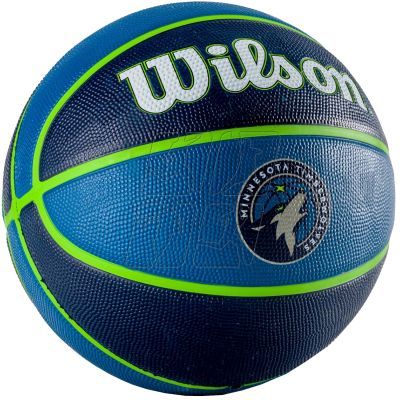 2. Piłka Wilson NBA Team Minnesota Timberwolves Ball WTB1300XBMIN