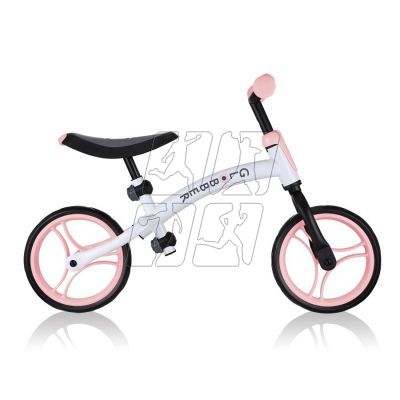 4. Rowerek biegowy Globber GO Bike DUO 614-210 Pastel Pink