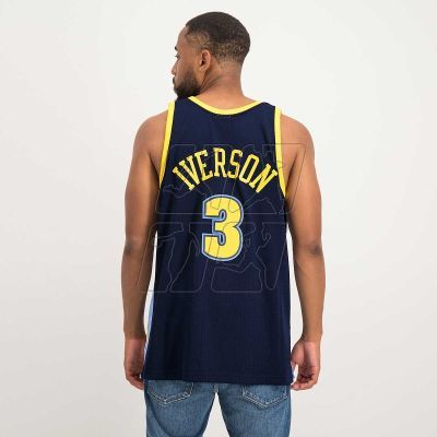 4. Koszulka Mitchell & Ness NBA Swingman Denver Nuggets Allen Iverson SMJY4205-DNU06AIVASBL