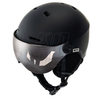 2. Kask narciarski Meteor Falven czarny 24968-24970