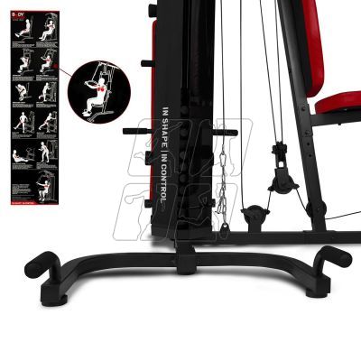 16. Atlas z ławką multigym PRO BMG 4700, stos 66kg