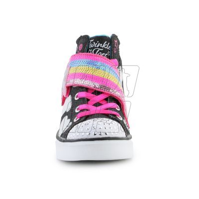 2. Buty Skechers Twinkle Toes: Twinkle Sparks - Shooting Star Jr 314775L-BKMT