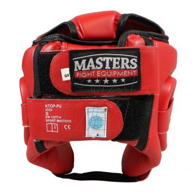 14. Kask bokserski Masters Ktop-Pu Wako Approved M 02251-02M