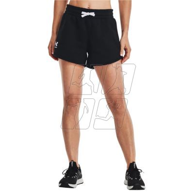 7. Spodenki Under Armour Rival Fleece Short W 1369858-001