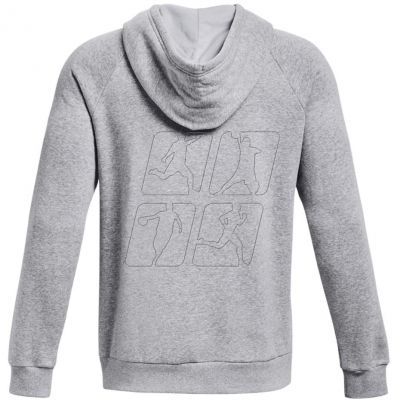 2. Bluza Under Armour UA Rival Flc Graphic Hoodie M 1370349  011