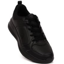 Buty sportowe ze skóry ekologicznej American Club M AM923 czarne