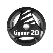 Talerz olimpijski tiguar PU 20 kg TI-WTPU02000