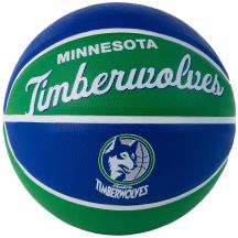Piłka Wilson Team Retro Minnesota Timberwolves Mini Ball WTB3200XBMIN