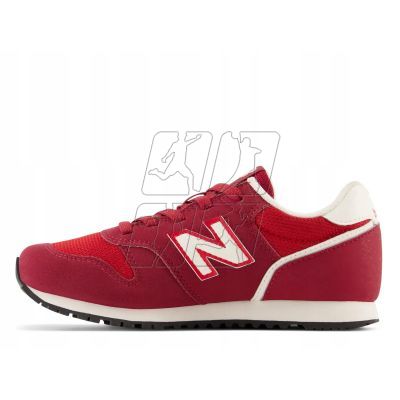 2. Buty sportowe dla młodzieżowe New Balance NB373 sneakersy młodzieżowe czerwone (YC373XY2)