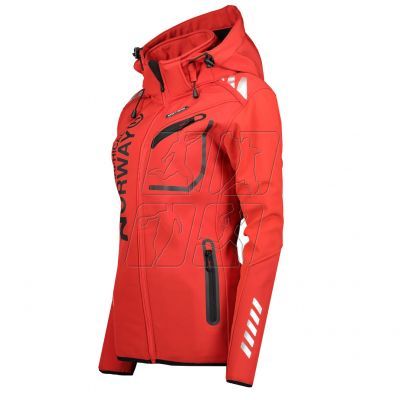 2. Kurtka outdoorowa Geographgical Norway Reine DB LADY 068 W WY2679F/GN/Red / Black