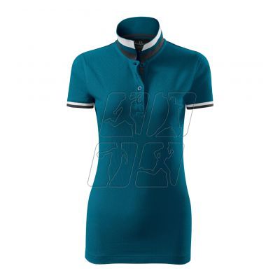 3. Koszulka polo Malfini Collar Up W MLI-25793 petrol blue