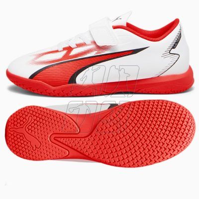 7. Buty piłkarskie Puma Ultra Play IT V Jr 107538-01