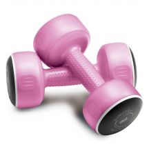 Hantle Body Sculpture SMART 2x1 kg BW 108 różowe świetne dla kobiet oraz mężczyzn, na siłownię i fitness