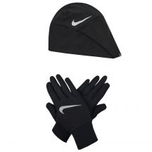 Zestaw czapka i rękawiczki Nike Wmns Essential Running Hat-Glove Set N1000595-082