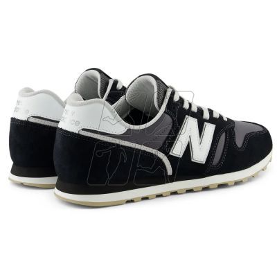 8. Sneakersy męskie New Balance NB 373 buty sportowe lifestylowe czarne (ML373AK2)