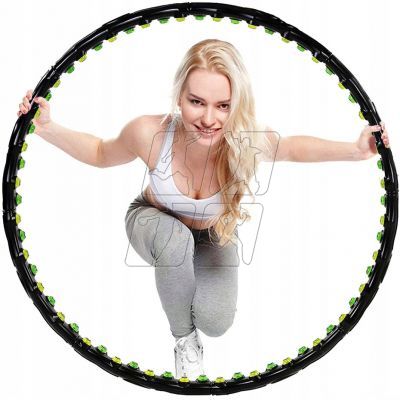 4. Hula hop z masażem z magnesami 98 cm EB FIT 1030630