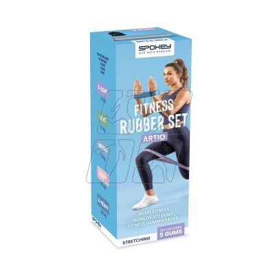 8. Zestaw gum fitness Spokey Artio SPK-943648