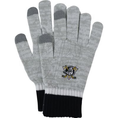 Rękawiczki 47 Brand NHL Anaheim Ducks Deep Zone Gloves H-DPZON25ACE-GY 