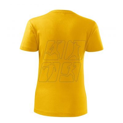 2. Koszulka Malfini Classic New W MLI-13304 żółty