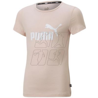 Koszulka Puma ESS Logo Tee G Jr 587029 47