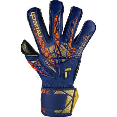 8. Rękawice Reusch Attrakt Gold X Evolution M 54 70 964 4411