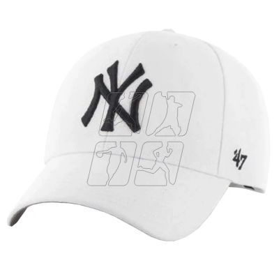 2. Czapka z daszkiem 47 Brand New York Yankees MVP Cap B-B-MVPSP17WBP-WH