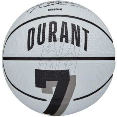 Piłka do koszykówki Wilson NBA Player Icon Kevin Durant Mini Ball WZ4007301XB
