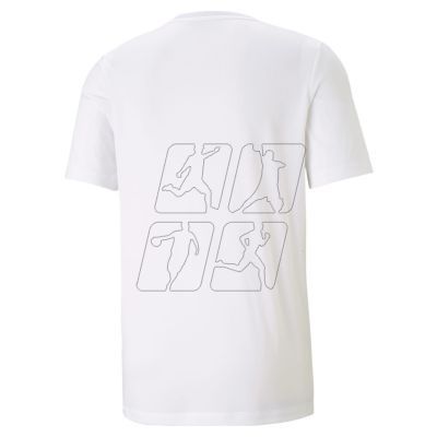 2. Koszulka Puma Active Small Logo Tee M 586725 02