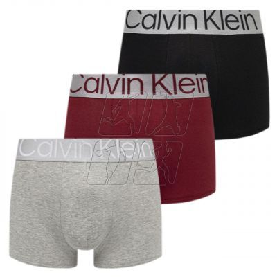 4. Bokserki Calvin Klein 3-Pack Steel M 000NB3130A