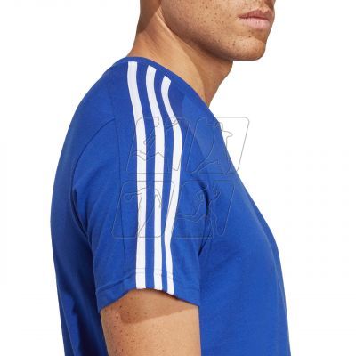 6. Koszulka adidas Essentials Single Jersey 3-Stripes M IC9338