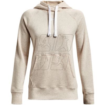 5. Bluza Under Armour Rival Fleece HB Hoodie W 1356317 783