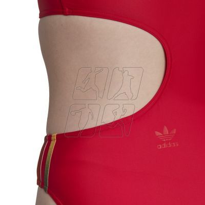 6. Kostium kąpielowy adidas Originals Adicolor 3D Trefoil Swimsuit W GJ7716