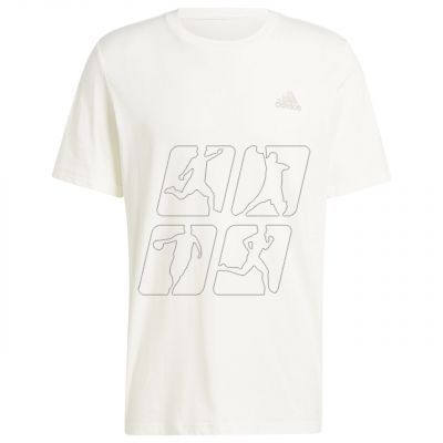 Koszulka adidas Essentials Single Jersey Embroidered Small Logo Tee M IS1318