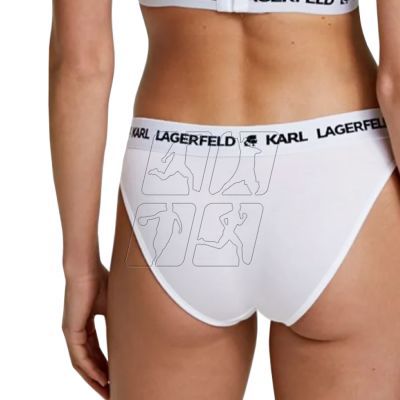 3. Komplet bielizny Karl Lagerfeld Logo Hipsters Set W 211W2125