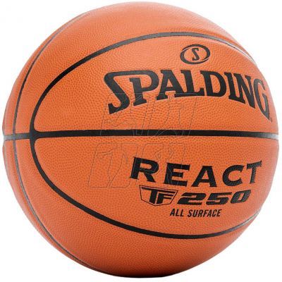 2. Piłka do koszykówki Spalding React TF-250 76802Z