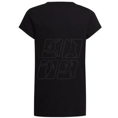 7. Koszulka adidas Dance Metallic Print Tee Jr HD4407