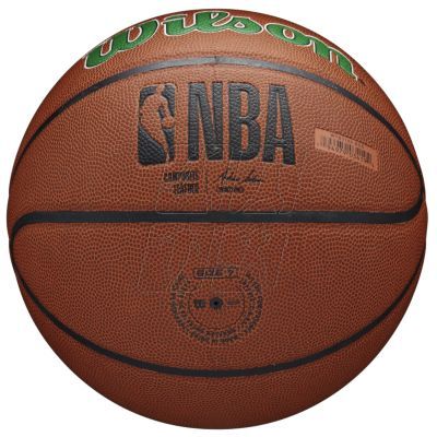 2. Piłka do koszykówki Wilson Team Alliance Boston Celtics Ball WTB3100XBBOS