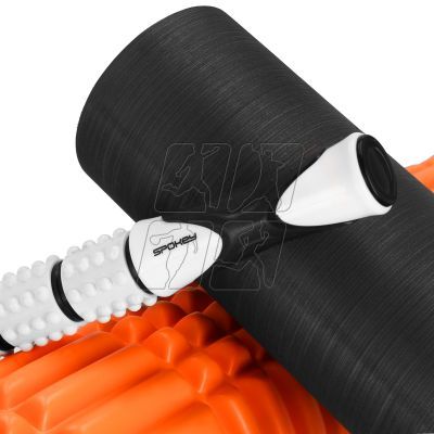 7. Zestaw wałków fitness roller pomarańczowy Spokey MIXROLL 929930