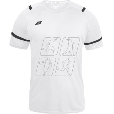 2. Koszulka piłkarska Zina Crudo Jr 3AA2-440F2 biały