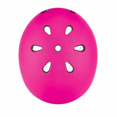 6. Kask Globber Neon Pink Jr 506-110