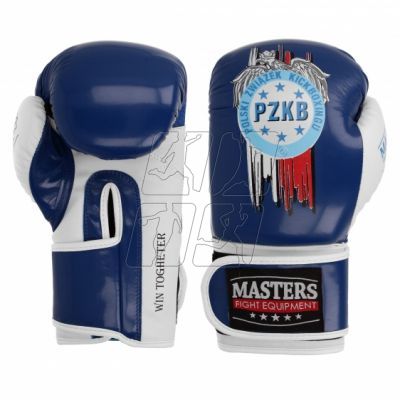 2. Rękawice bokserskie Masters Rpu-PZKB 011001-02 10 oz