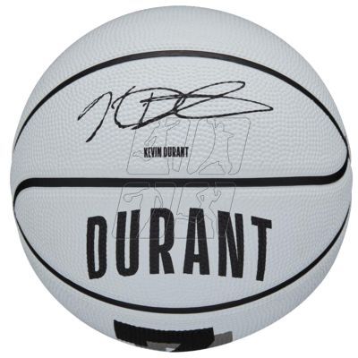 4. Piłka do koszykówki Wilson NBA Player Icon Kevin Durant Mini Ball WZ4007301XB