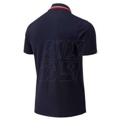 3. Koszulka New Balance Classic Sleeve Polo ECL M MT01983ECL