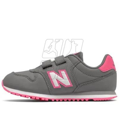 2. Buty New Balance NB 500 Dziewczęce Szare (PV500NGP)