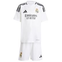 Komplet piłkarski adidas Real Madryt 24/25 Home Mini Jr IT5175