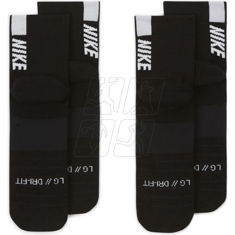 4. Skarpety Nike Multiplier Ankle 2 pack  SX7556-010